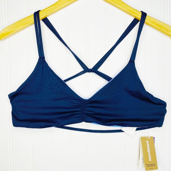 Patagonia Swim Patagonia Nena New Navy Reversible Swim Bikini Top